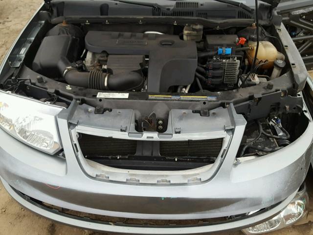 1G8AL55F67Z167131 - 2007 SATURN ION LEVEL GRAY photo 7