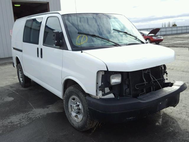 1GCWGFCA5C1126799 - 2012 CHEVROLET EXPRESS G2 WHITE photo 1