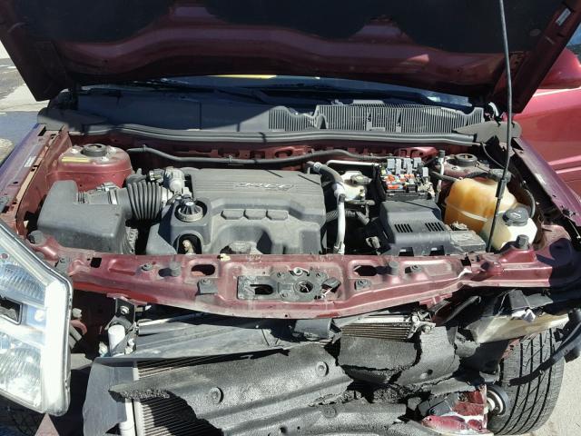 2CNDL43F886018082 - 2008 CHEVROLET EQUINOX LT RED photo 7