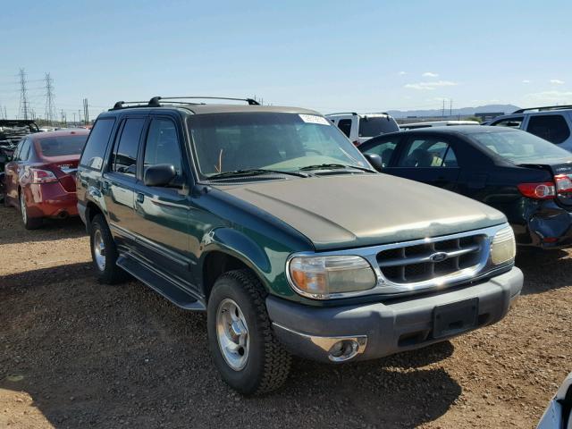 1FMZU34E6XZA17776 - 1999 FORD EXPLORER GREEN photo 1