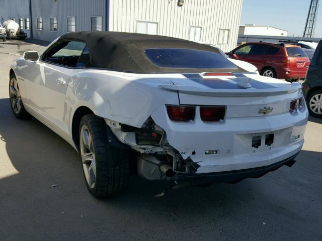 2G1FB3DDXB9208729 - 2011 CHEVROLET CAMARO LT TWO TONE photo 3