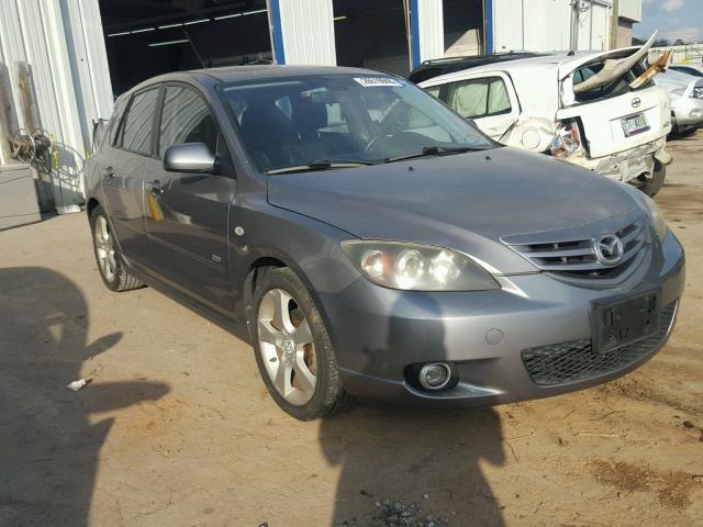 JM1BK343361483429 - 2006 MAZDA 3 HATCHBAC GRAY photo 1