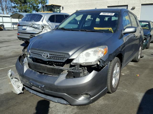 2T1KR32E68C716749 - 2008 TOYOTA COROLLA MA GRAY photo 2