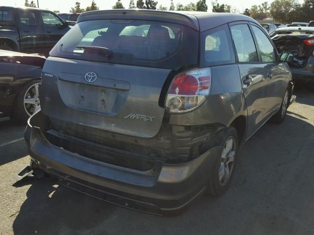 2T1KR32E68C716749 - 2008 TOYOTA COROLLA MA GRAY photo 4