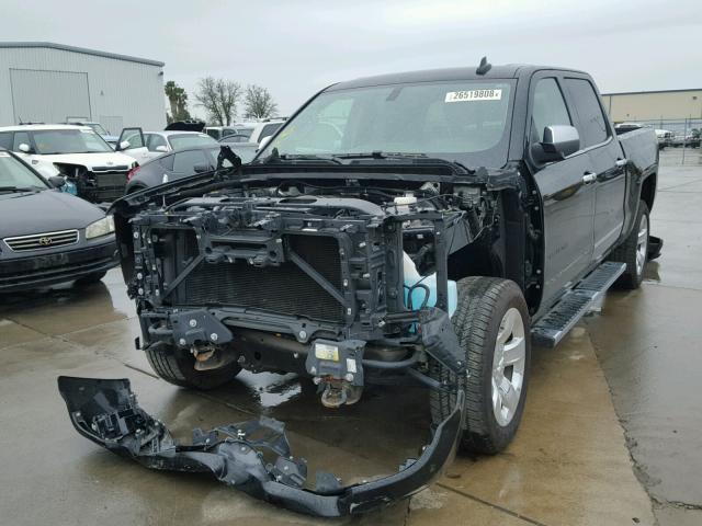 3GCUKSEC6HG277673 - 2017 CHEVROLET SILVERADO BLACK photo 2