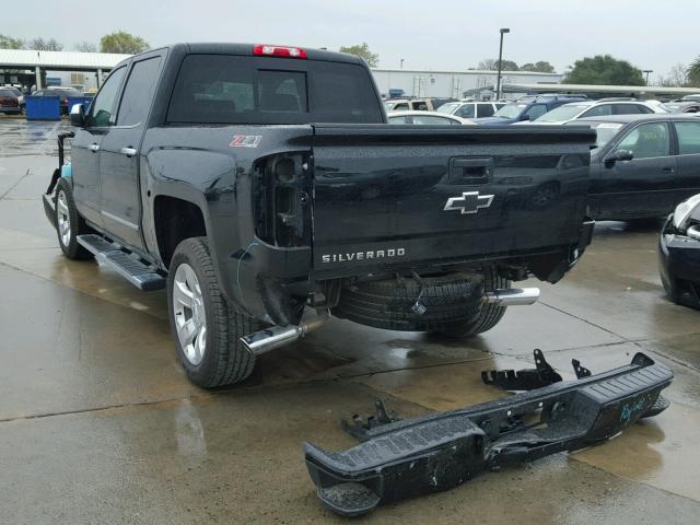 3GCUKSEC6HG277673 - 2017 CHEVROLET SILVERADO BLACK photo 3