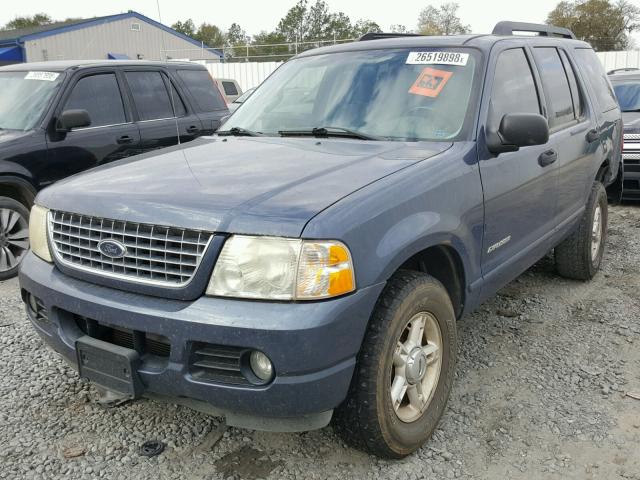 1FMZU63K15UA30972 - 2005 FORD EXPLORER X BLUE photo 2