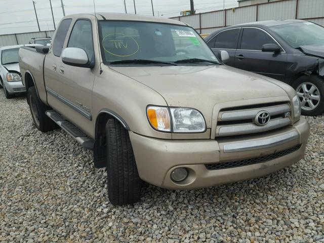 5TBRT34114S456149 - 2004 TOYOTA TUNDRA ACC TAN photo 1