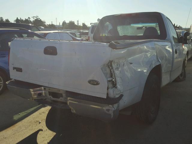 2FTRF172X4CA39471 - 2004 FORD F-150 HERI WHITE photo 4