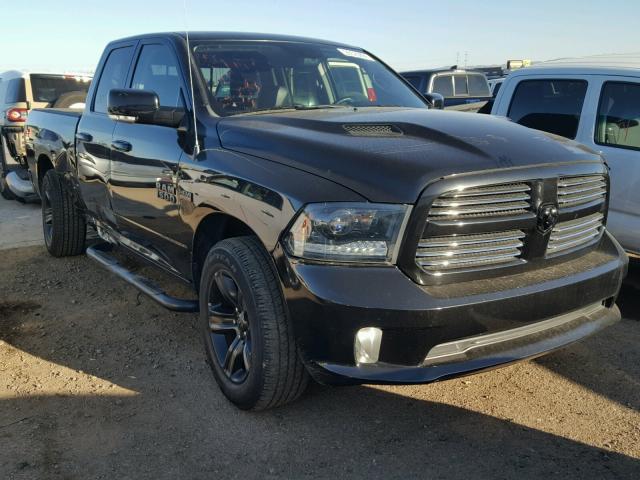 1C6RR7HT0FS706815 - 2015 RAM 1500 SPORT BLACK photo 1