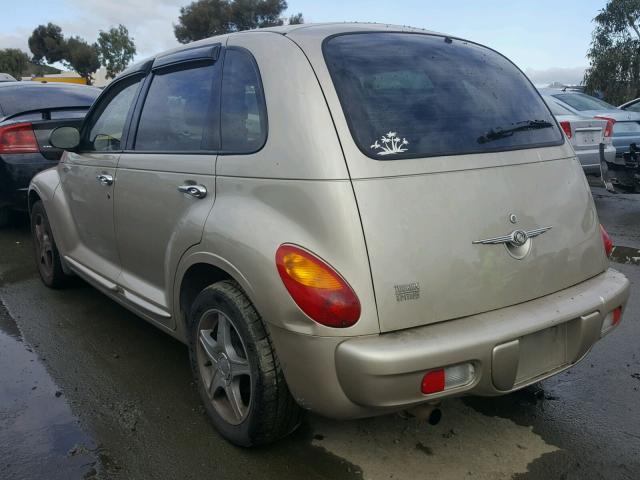 3C4FY58B55T547006 - 2005 CHRYSLER PT CRUISER BEIGE photo 3