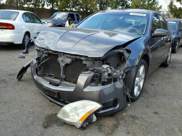 1N4BA41E25C810880 - 2005 NISSAN MAXIMA SE CHARCOAL photo 2