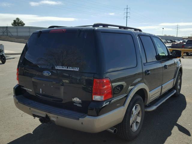 1FMFU17516LA25806 - 2006 FORD EXPEDITION BLACK photo 4