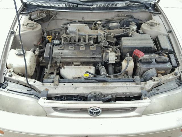 1NXBA02E6VZ601732 - 1997 TOYOTA COROLLA BA TAN photo 7