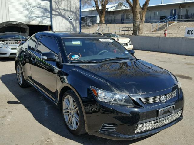 JTKJF5C73C3035667 - 2012 TOYOTA SCION TC BLACK photo 1