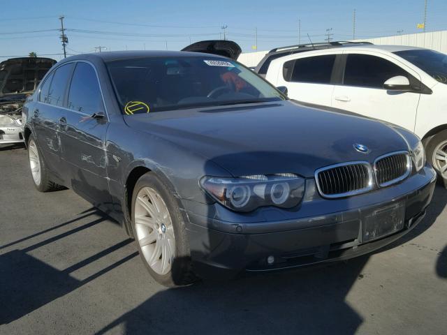 WBAGL63474DP72241 - 2004 BMW 745 I GRAY photo 1