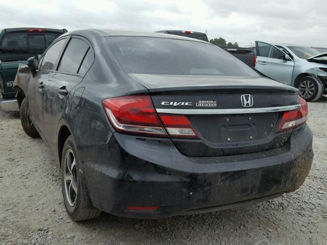 2HGFB2F77FH543372 - 2015 HONDA CIVIC SE BLACK photo 3