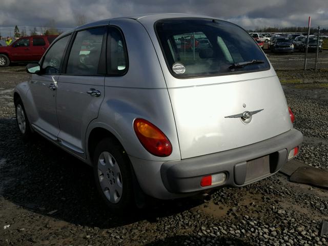 3C4FY48B53T633083 - 2003 CHRYSLER PT CRUISER SILVER photo 3