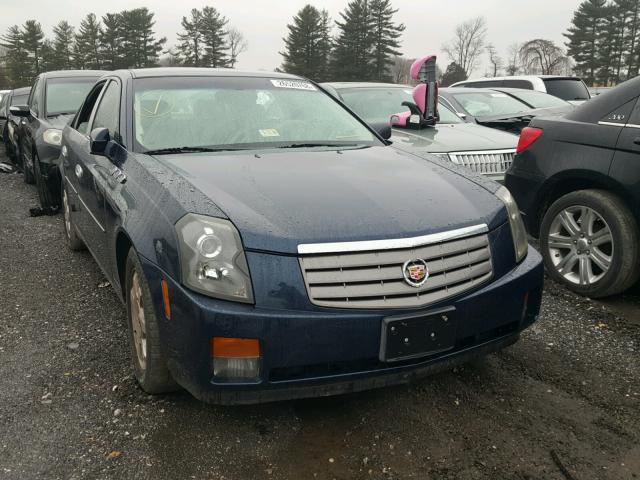 1G6DM577140188025 - 2004 CADILLAC CTS BLUE photo 1