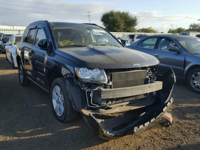 1C4NJCBA5GD568306 - 2016 JEEP COMPASS SP BLACK photo 1