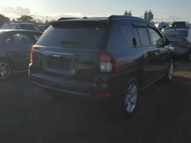 1C4NJCBA5GD568306 - 2016 JEEP COMPASS SP BLACK photo 4