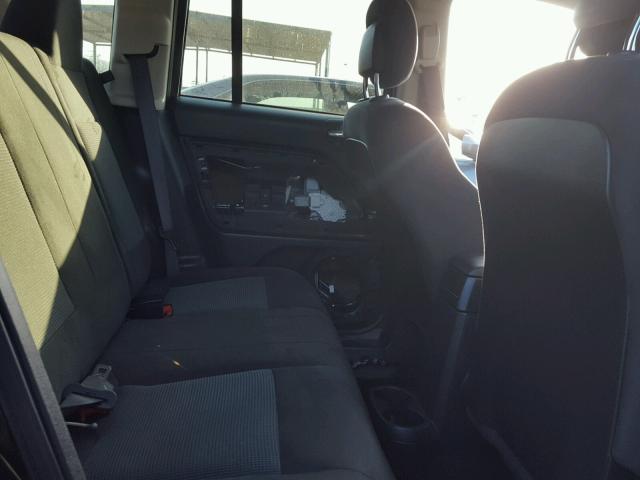 1C4NJCBA5GD568306 - 2016 JEEP COMPASS SP BLACK photo 6