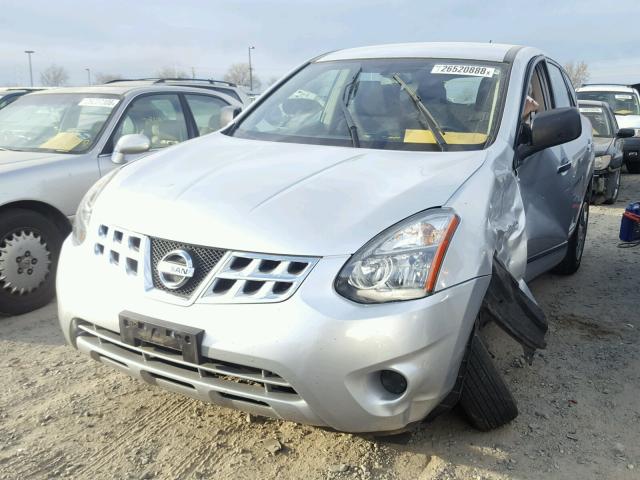 JN8AS5MV5FW255254 - 2015 NISSAN ROGUE SELE SILVER photo 2