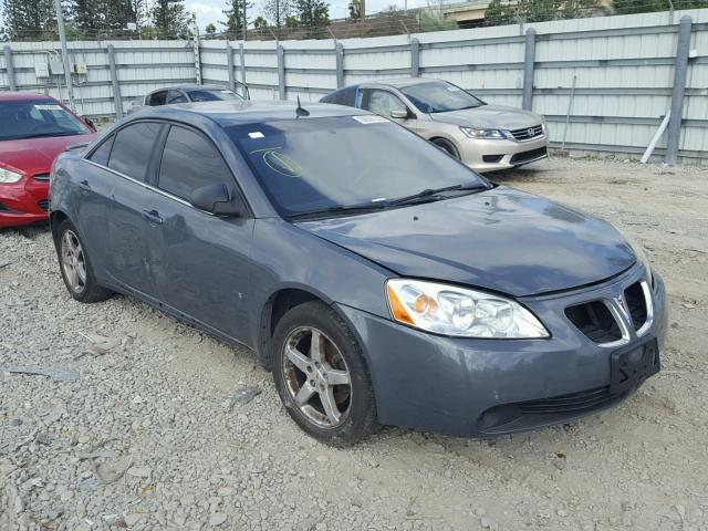 1G2ZG57N584135548 - 2008 PONTIAC G6 BASE GRAY photo 1