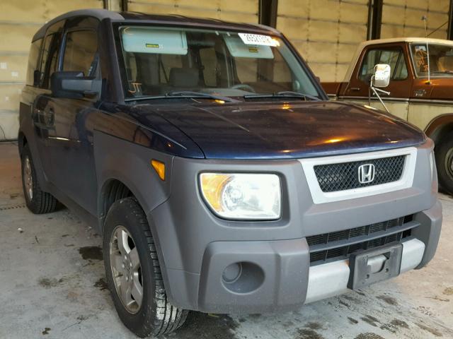 5J6YH28543L044085 - 2003 HONDA ELEMENT EX BLUE photo 1