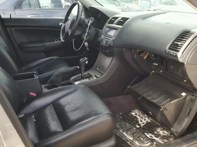 1HGCM56846A811879 - 2006 HONDA ACCORD EX SILVER photo 5