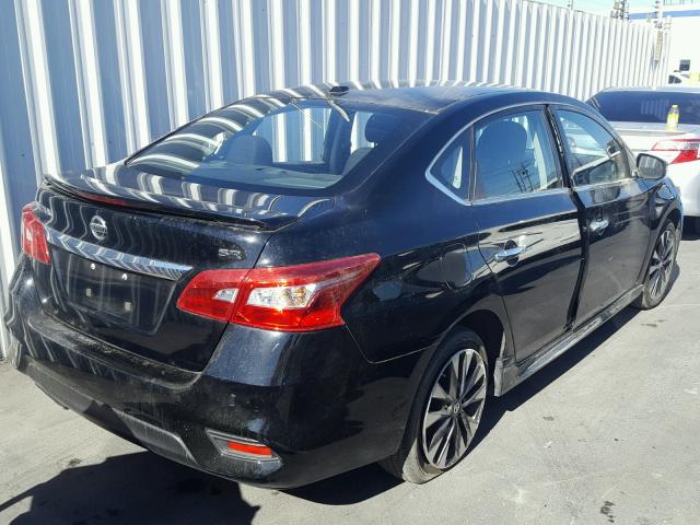 3N1AB7AP9GY215396 - 2016 NISSAN SENTRA S BLACK photo 4