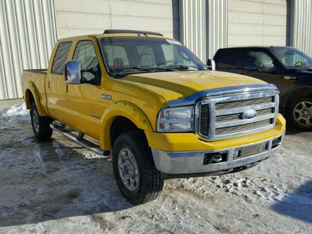 1FTWW31P86EB26625 - 2006 FORD F350 SRW S YELLOW photo 1