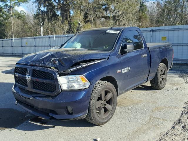 3C6JR6AT2EG235578 - 2014 RAM 1500 ST BLUE photo 2