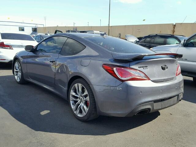 KMHHU6KJ1GU134935 - 2016 HYUNDAI GENESIS CO GRAY photo 3