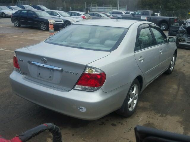 4T1BE32K46U748984 - 2006 TOYOTA CAMRY LE SILVER photo 4