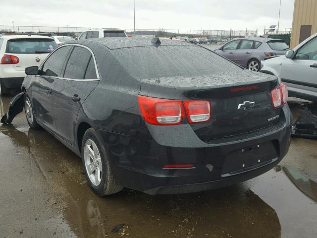 1G11D5RRXDF117362 - 2013 CHEVROLET MALIBU 1LT BLACK photo 3