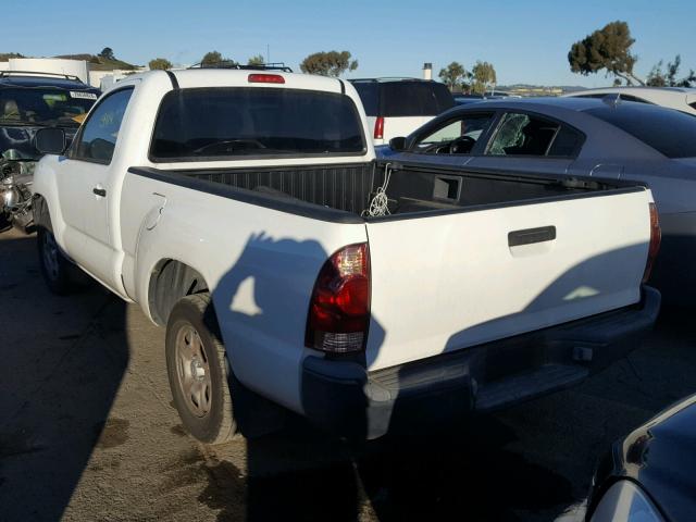 5TENX22N06Z233133 - 2006 TOYOTA TACOMA WHITE photo 3