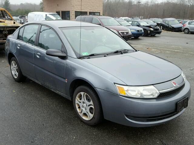 1G8AJ52F54Z184153 - 2004 SATURN ION LEVEL GRAY photo 1