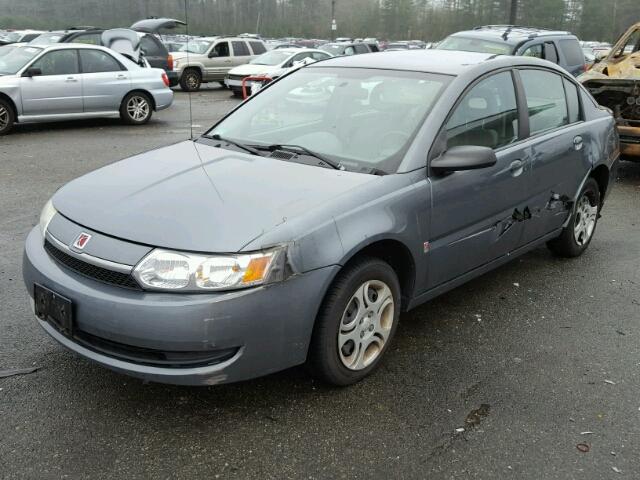 1G8AJ52F54Z184153 - 2004 SATURN ION LEVEL GRAY photo 2