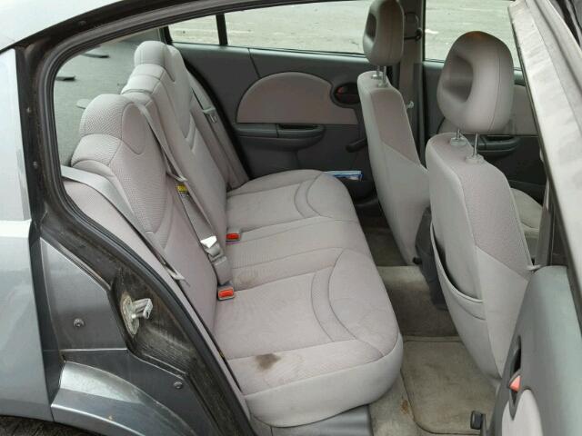 1G8AJ52F54Z184153 - 2004 SATURN ION LEVEL GRAY photo 6