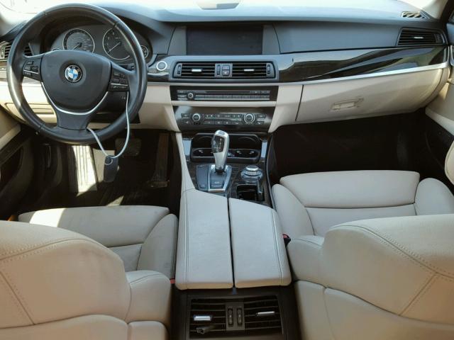 WBAFR7C59BC607769 - 2011 BMW 535 I SILVER photo 9