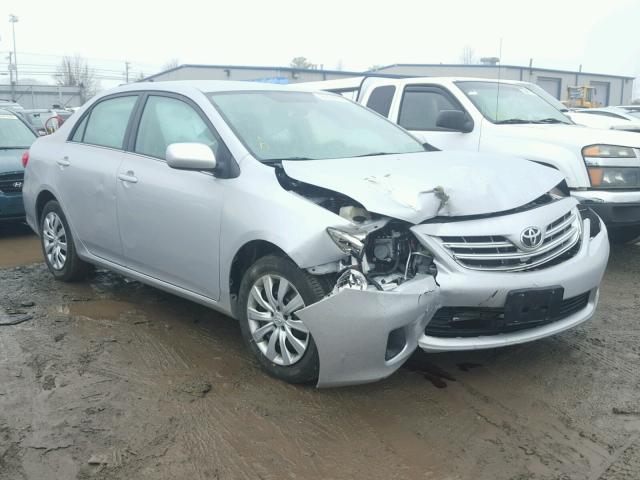 2T1BU4EE4DC969577 - 2013 TOYOTA COROLLA BA SILVER photo 1