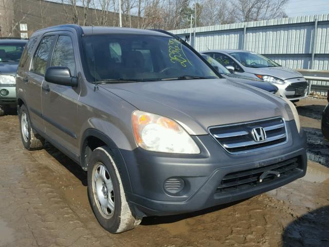 SHSRD78535U345934 - 2005 HONDA CR-V LX GOLD photo 1