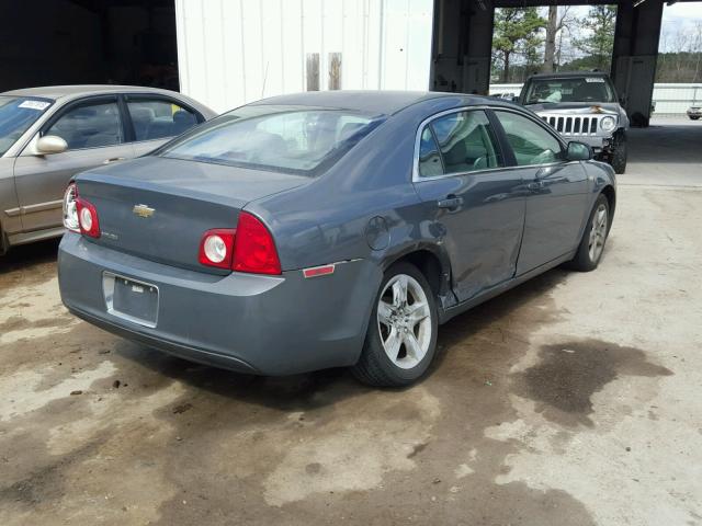 1G1ZG57NX84240218 - 2008 CHEVROLET MALIBU LS ნაცრისფერი ფოტო 4