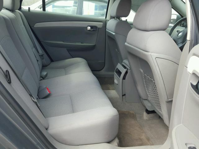 1G1ZG57NX84240218 - 2008 CHEVROLET MALIBU LS ნაცრისფერი ფოტო 6