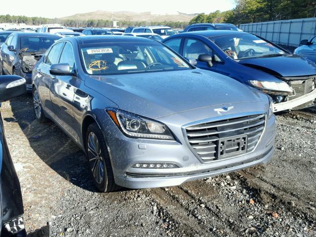 KMHGN4JE0HU191386 - 2017 GENESIS G80 BASE GRAY photo 1