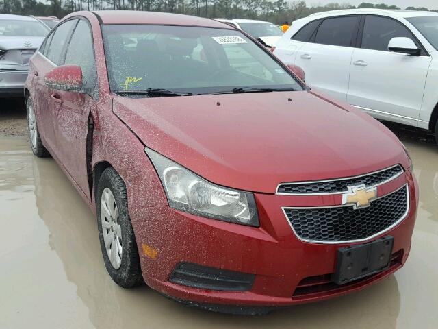 1G1PF5S95B7161419 - 2011 CHEVROLET CRUZE LT RED photo 1