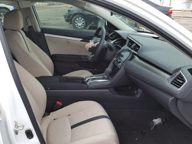 19XFC2F8XHE020589 - 2017 HONDA CIVIC EX თეთრი ფოტო 5