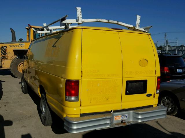 1FTSS34L5YHB92442 - 2000 FORD E350 SD YELLOW photo 3