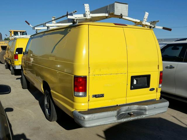 1FTSS34L81HB00424 - 2001 FORD E350 YELLOW photo 3